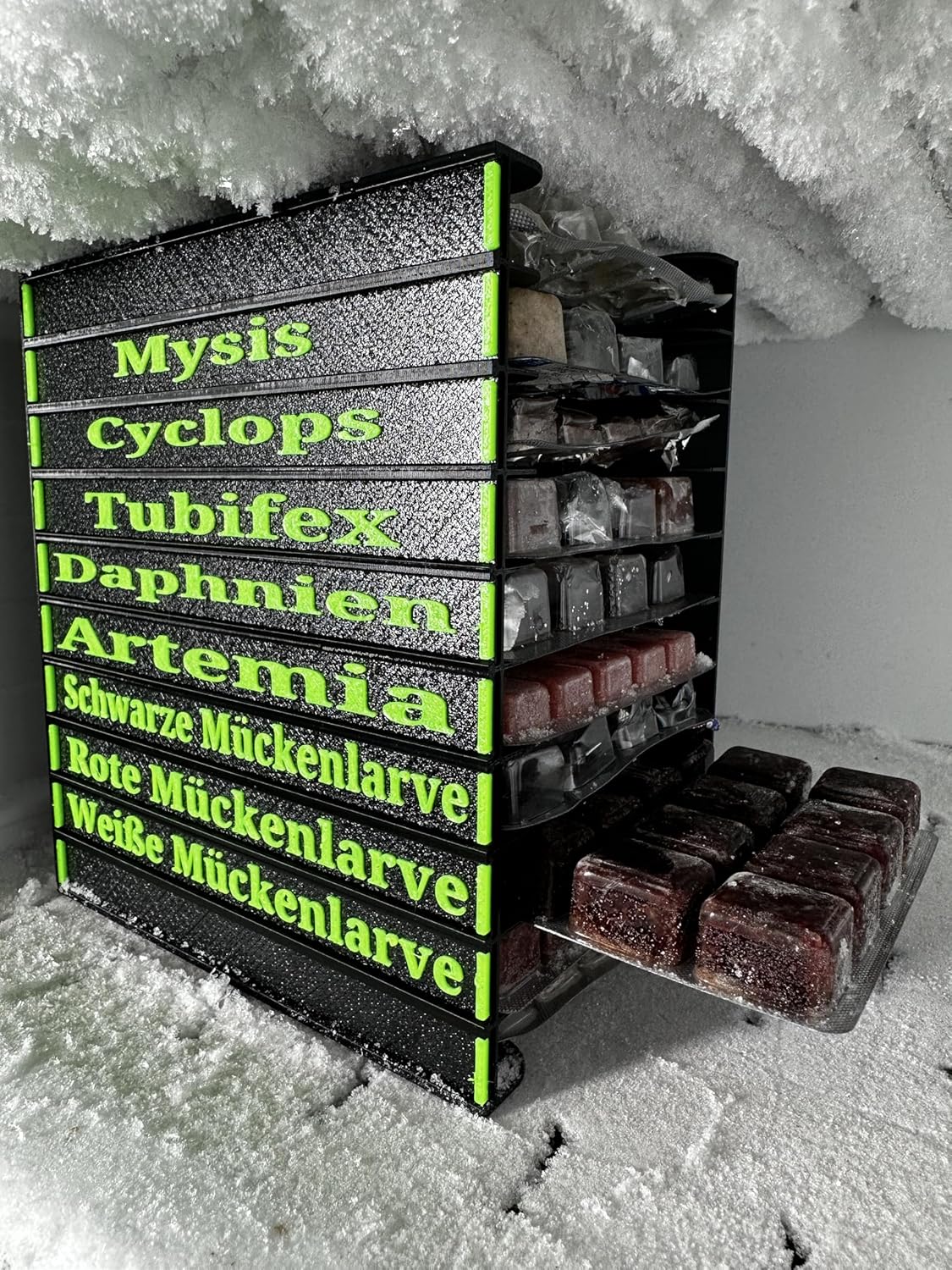 *NEU* Frostfutterbox Organizer 10-fach inkl. Beschriftung