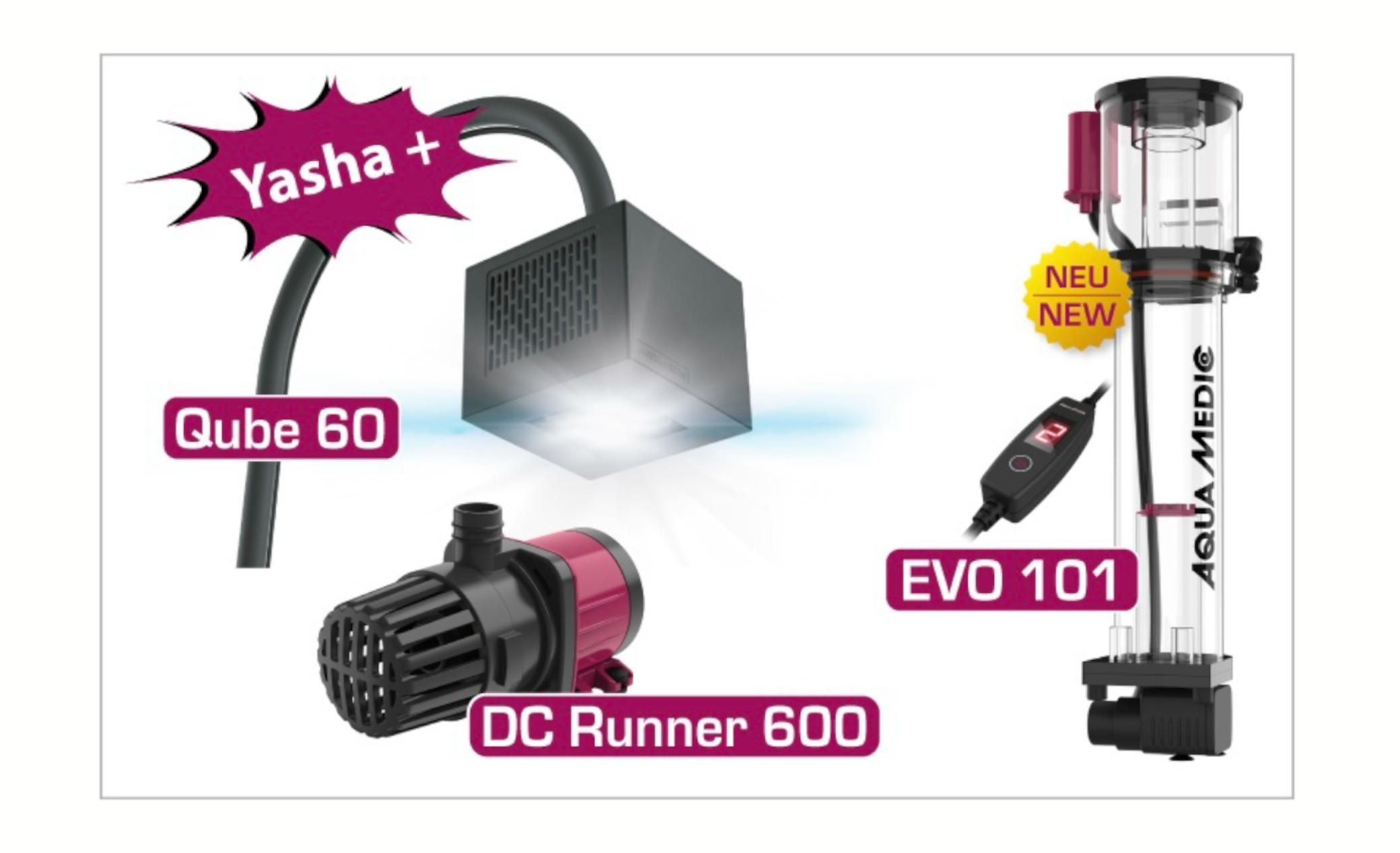 *NEU* Aqua Medic Yasha+ 90 (45x45x45 cm)