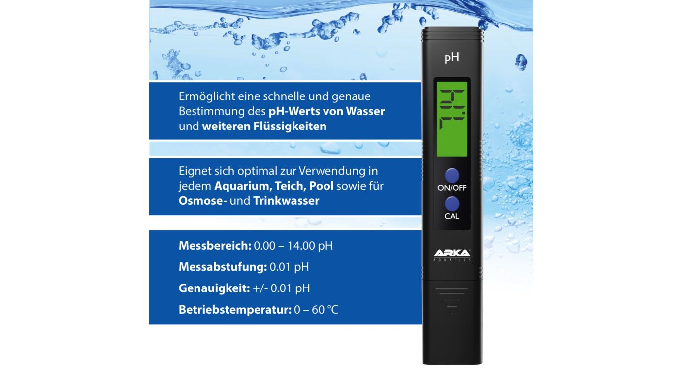 ARKA myAqua pH-Meter / pH-Messgerät