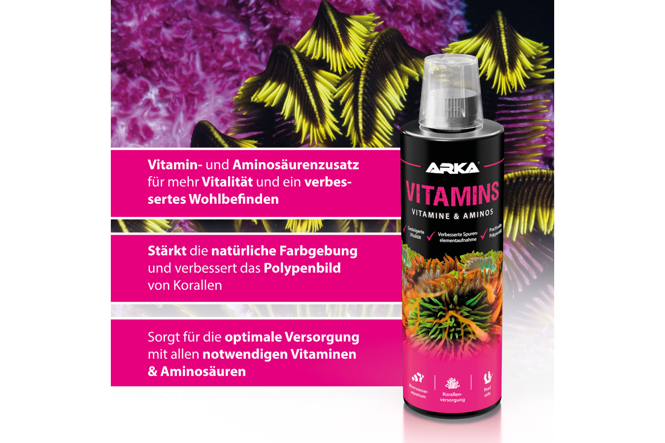 ARKA Vitaminos Vitamine & Aminosäuren 473 ml