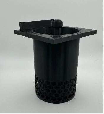 Filterkorb Aktivkohleeinsatz für Aqua Medic Yasha 80 ml (3D Druck)