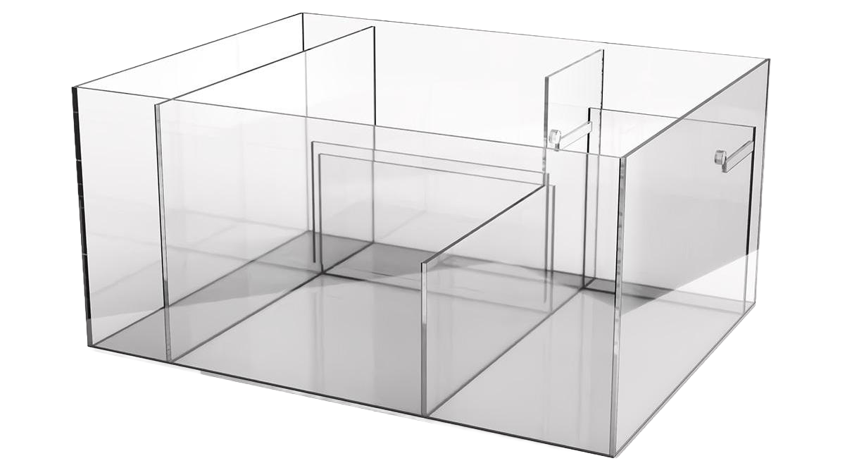 *NEU* D-D Aqua-Pro Reef Peninsula 1500 Metal Frame Anthracite Matt 150x75x56cm Aquariumsystem