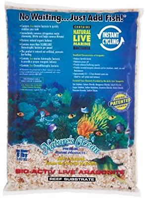 Nature's Ocean - Aragonite Live Reef Substrate - 1,0 - 2,5 mm