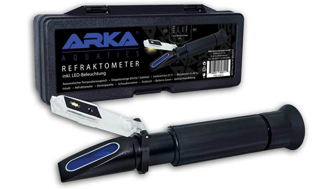 ARKA Refraktometer mit LED Beleuchtung
