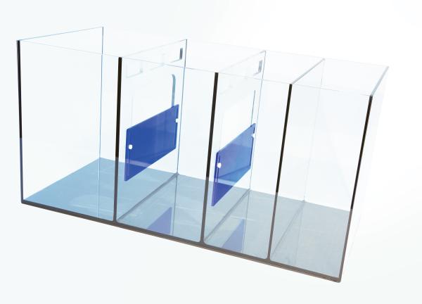 D-D AQUA-Pro Reef 900 White Gloss 90x50x60cm Aquariumsystem mit Holzschrank