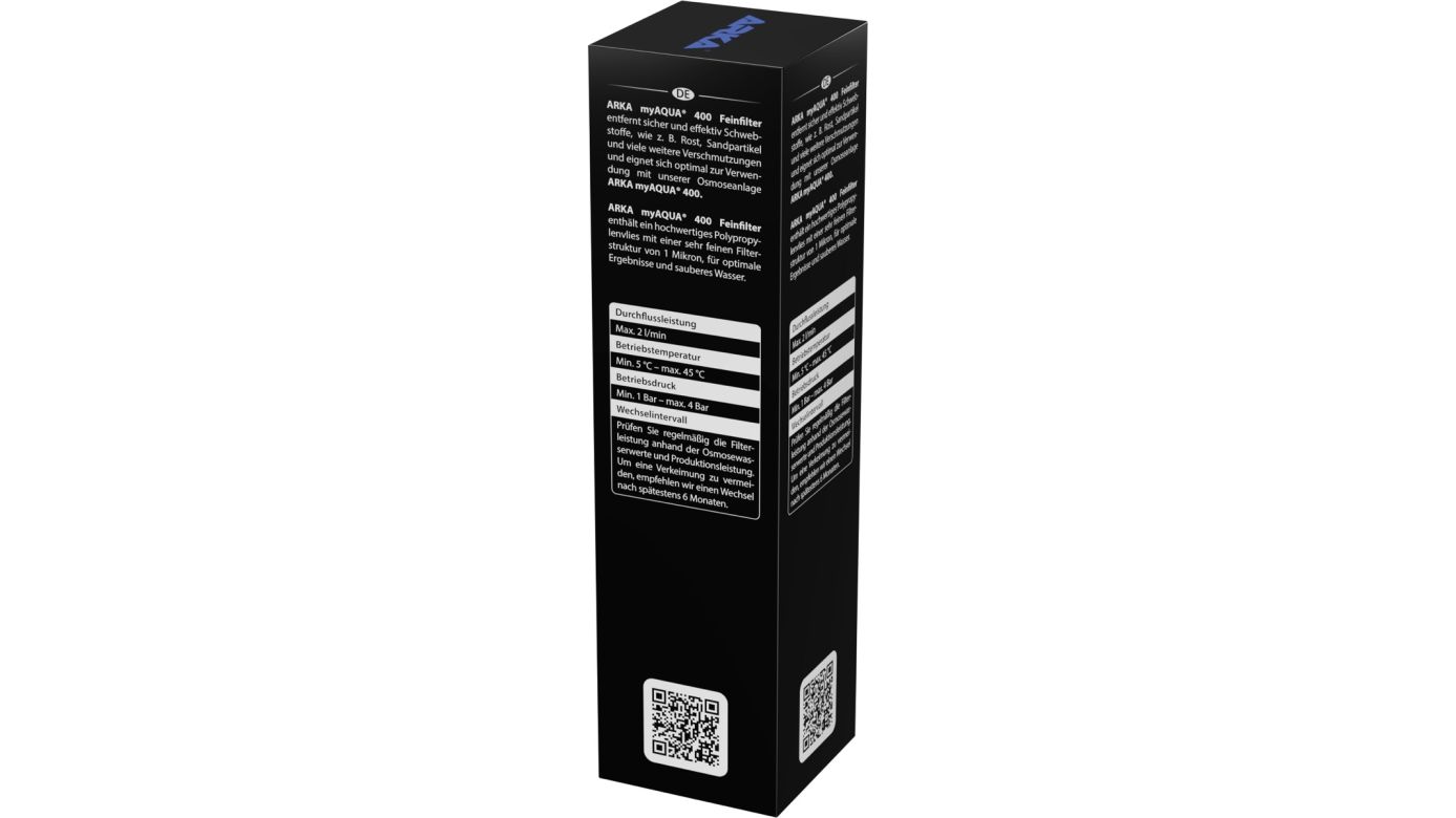 ARKA myAqua 400 Feinfilter