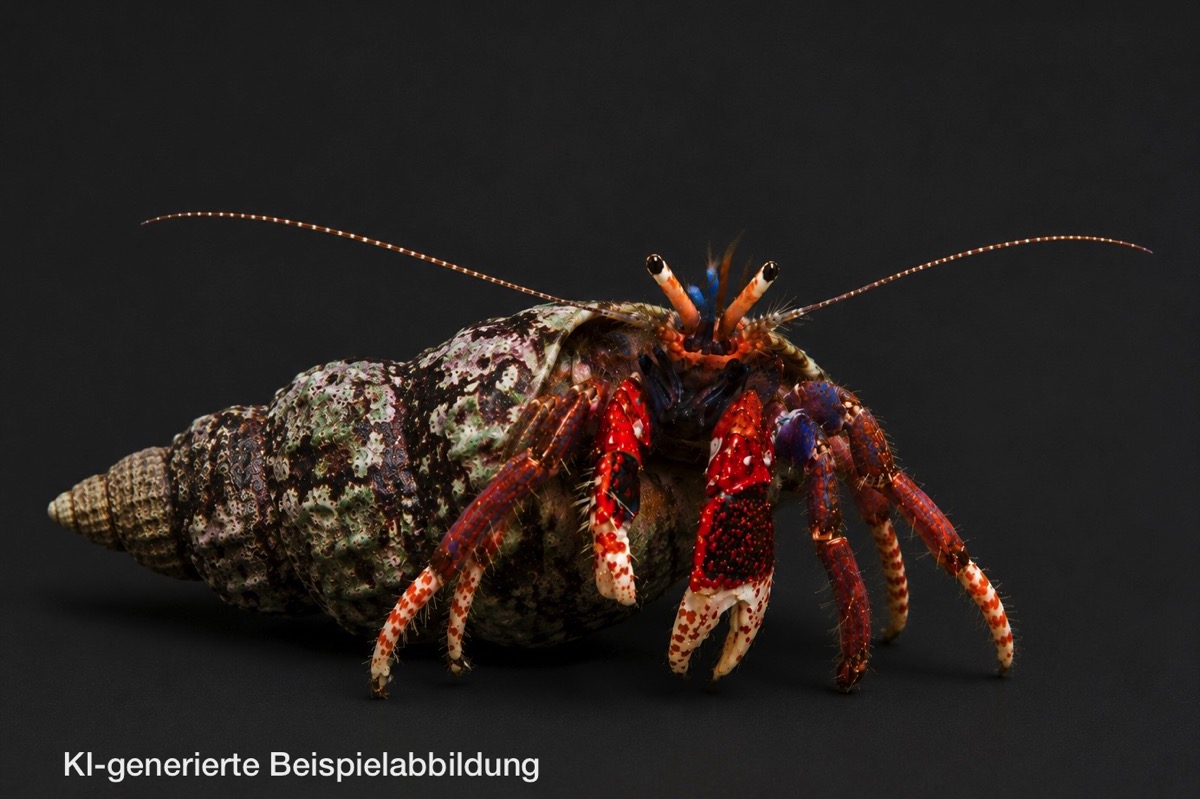 Calcinus spec. - Einsiedlerkrebs gemischt