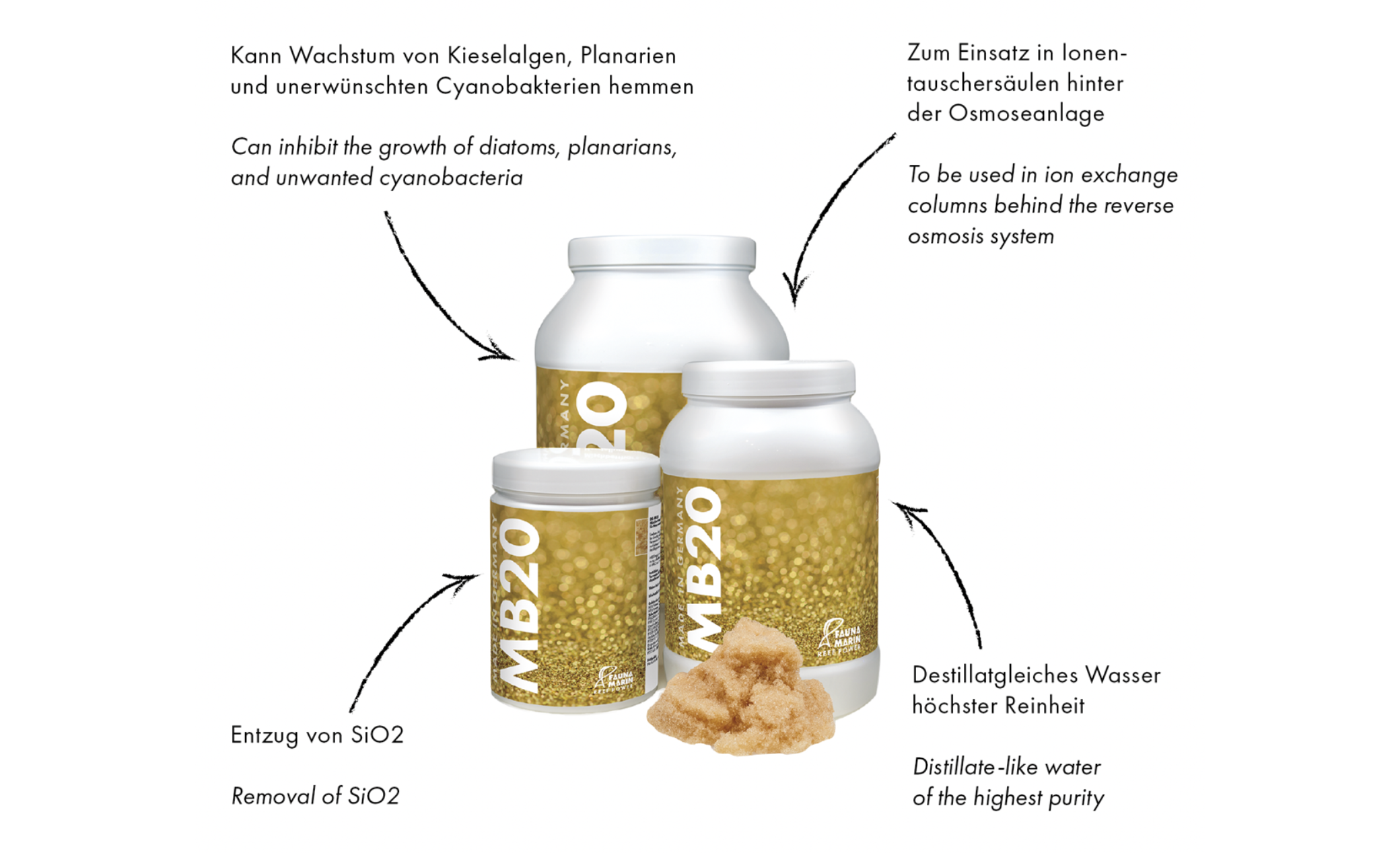 Fauna Marin MB 20 Mischbettharz 1,3 kg