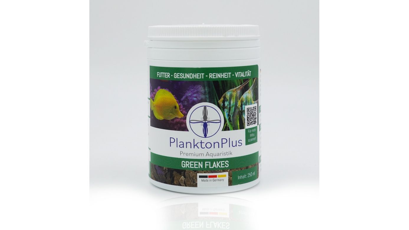 PlanktonPlus Green Flakes Flockenfutter 250ml