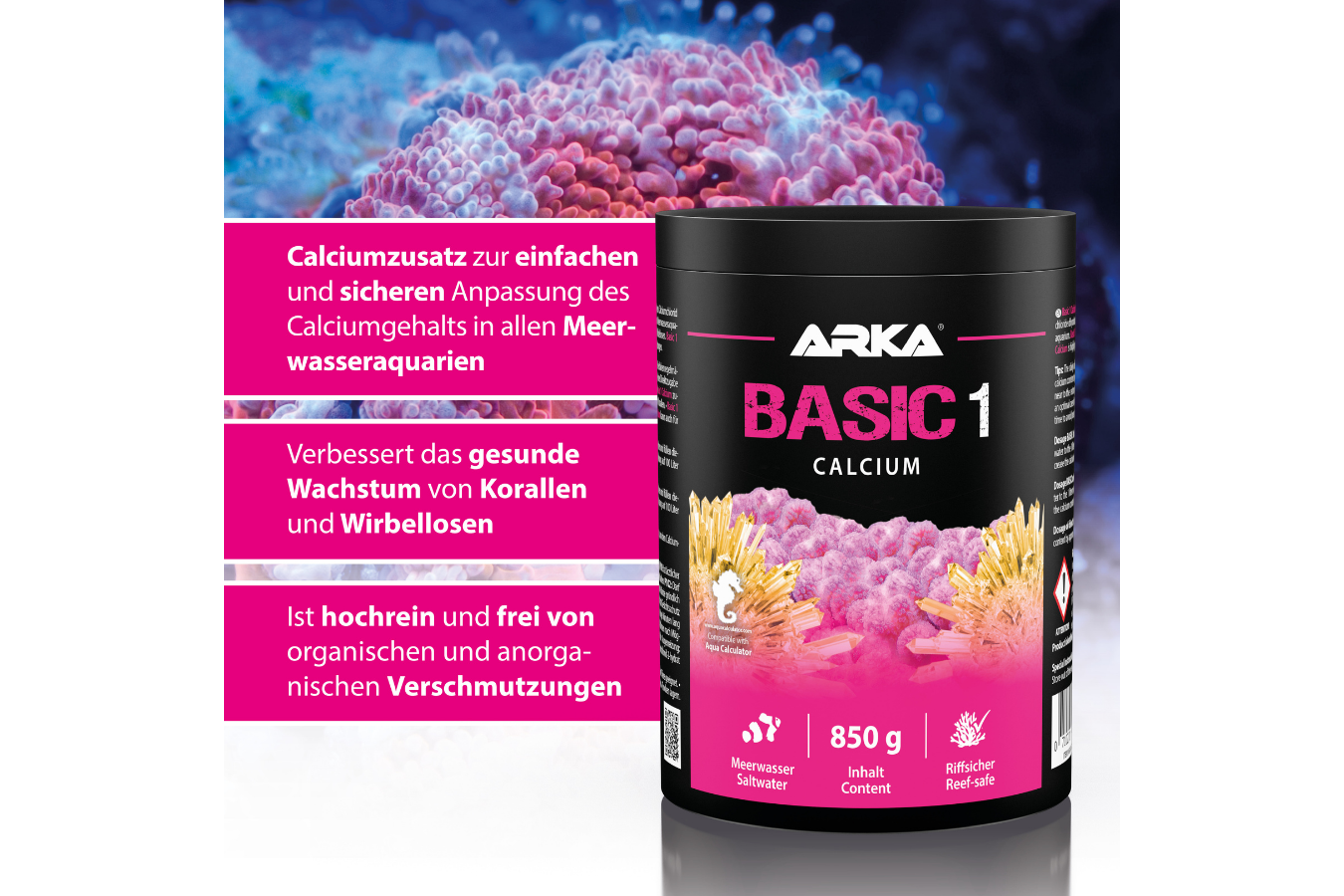 ARKA Basic 1 Calcium Grundversorgung 850 g