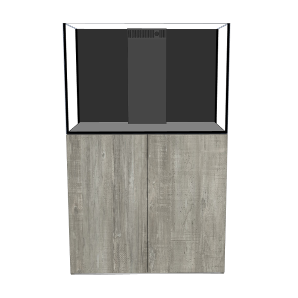 D-D AQUA-Pro Reef 900 White Gloss 90x50x60cm Aquariumsystem mit Holzschrank