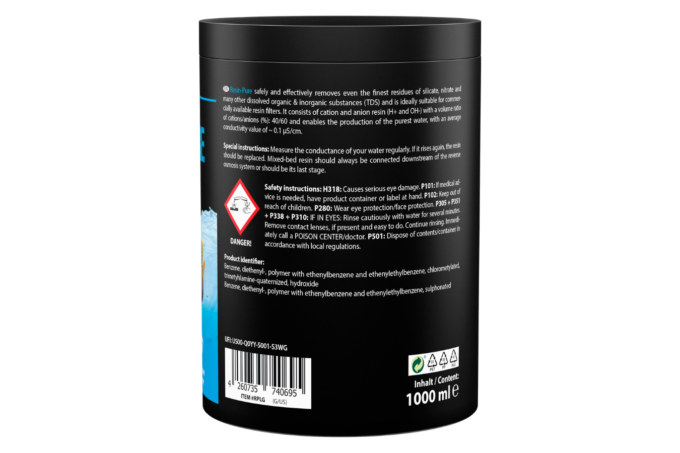 ARKA Resin Pure Mischbettharz 1 Liter