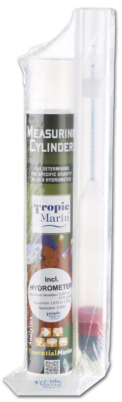 Tropic Marin Messzylinder inkl. Aräometer