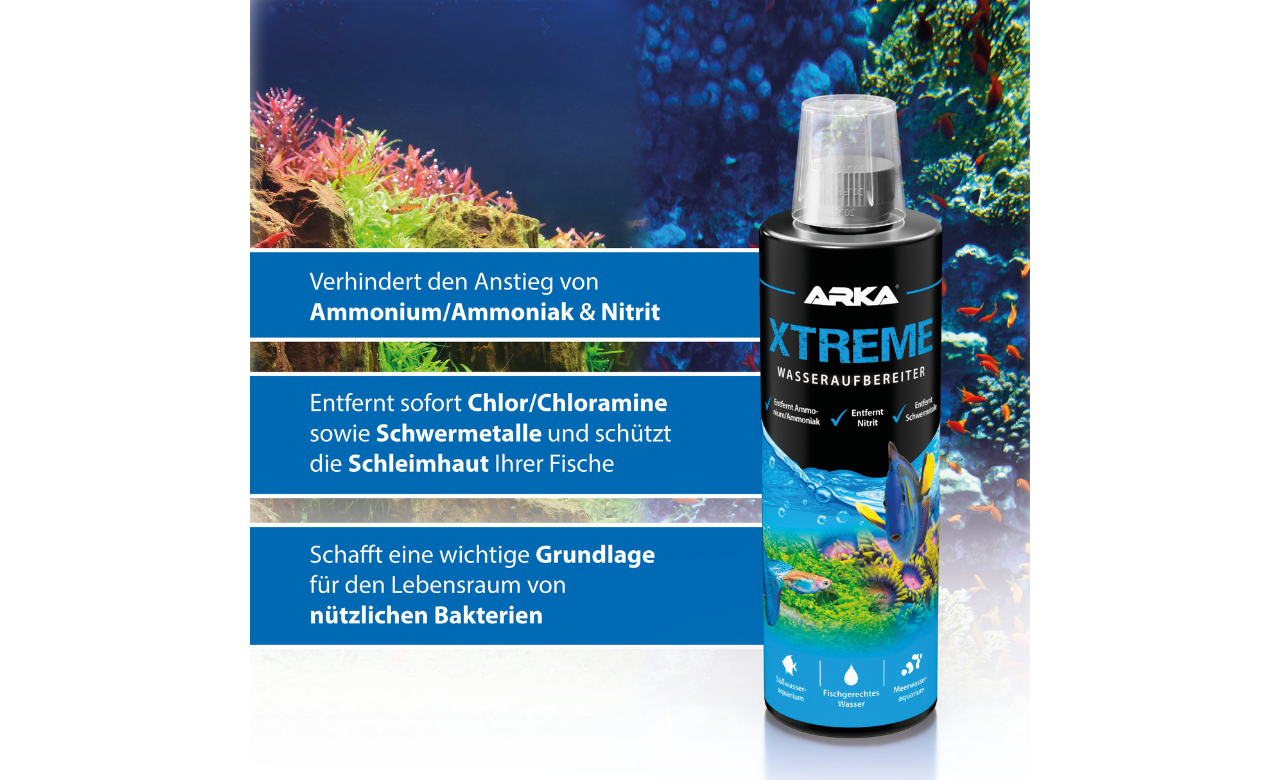 ARKA XTREME Wasseraufbereiter Schwermetallentferner 236 ml
