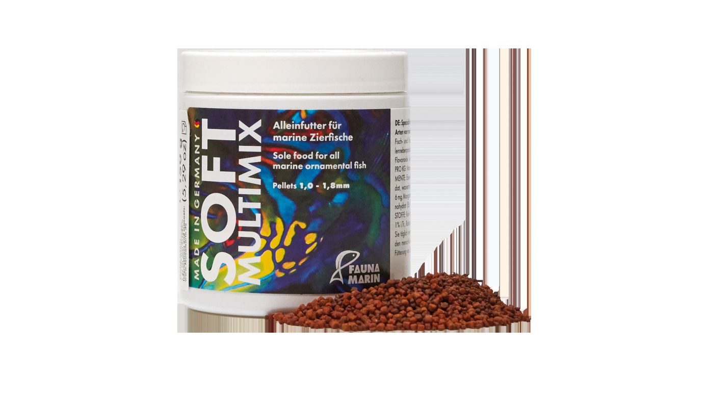 Fauna Marin Soft Multi Mix für alle Meerwasserzierfische 150 g