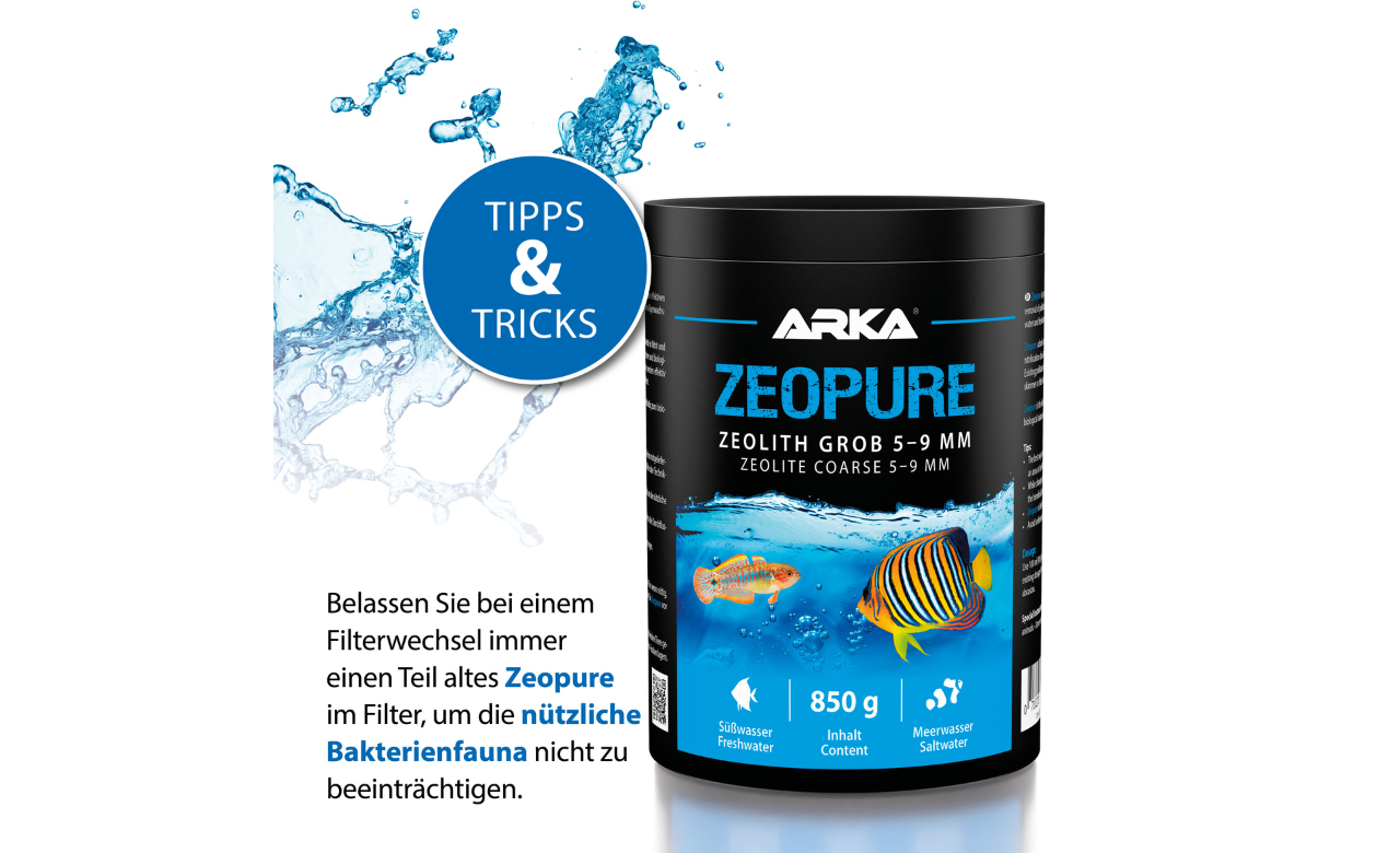 ARKA Zeopure Zeolith 5-9mm 425 g