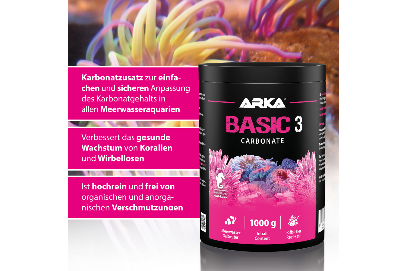 ARKA Basic 3 Carbonate KH Grundversorgung 1000 g