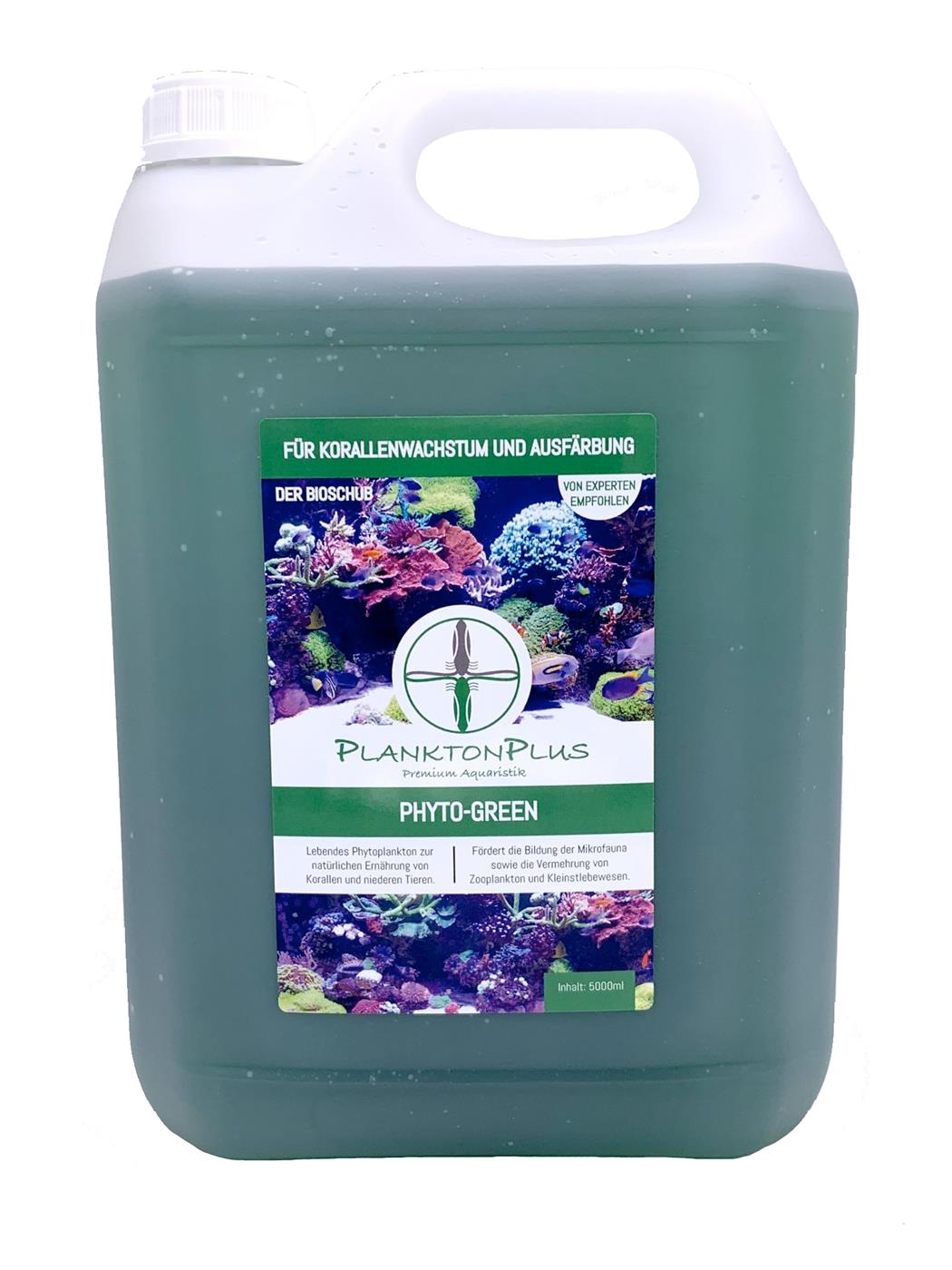 PlanktonPlus Phyto-Green für Korallenwachstum und Ausfärbung 5 Liter