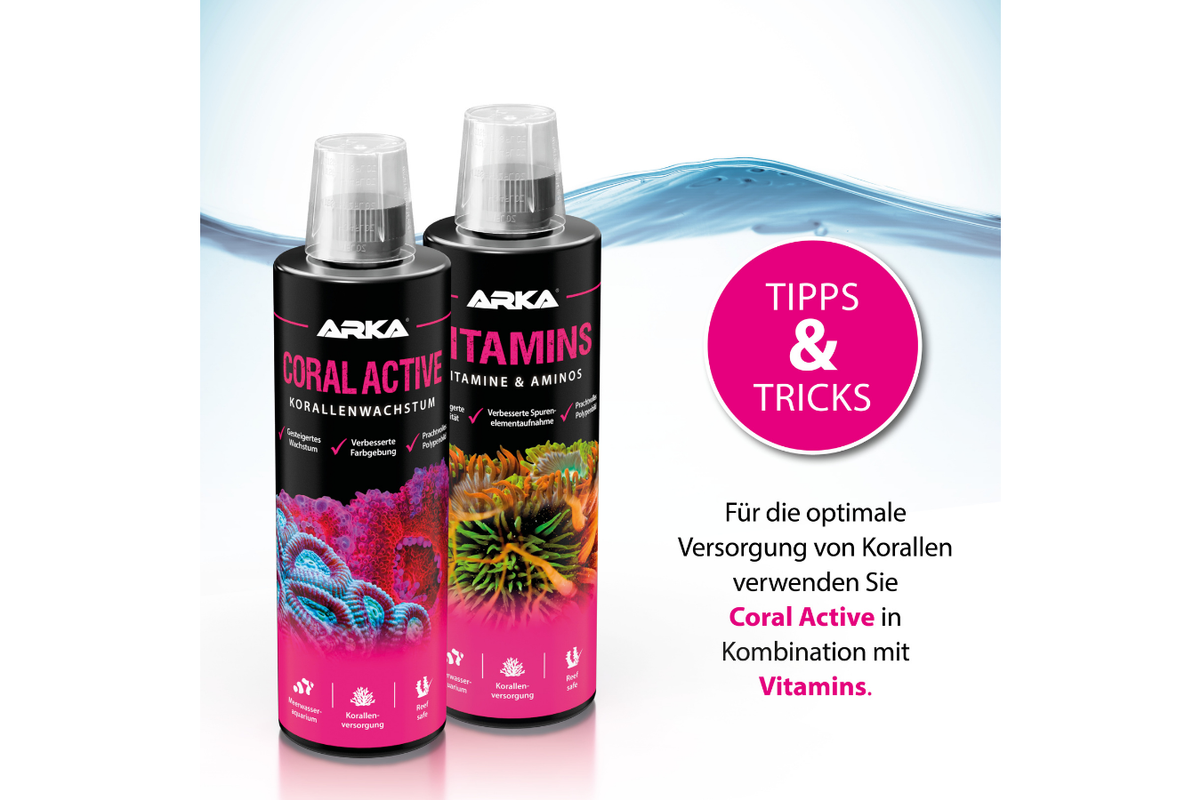 ARKA Coral Active Korallenwachstum & Farbenpracht 118 ml