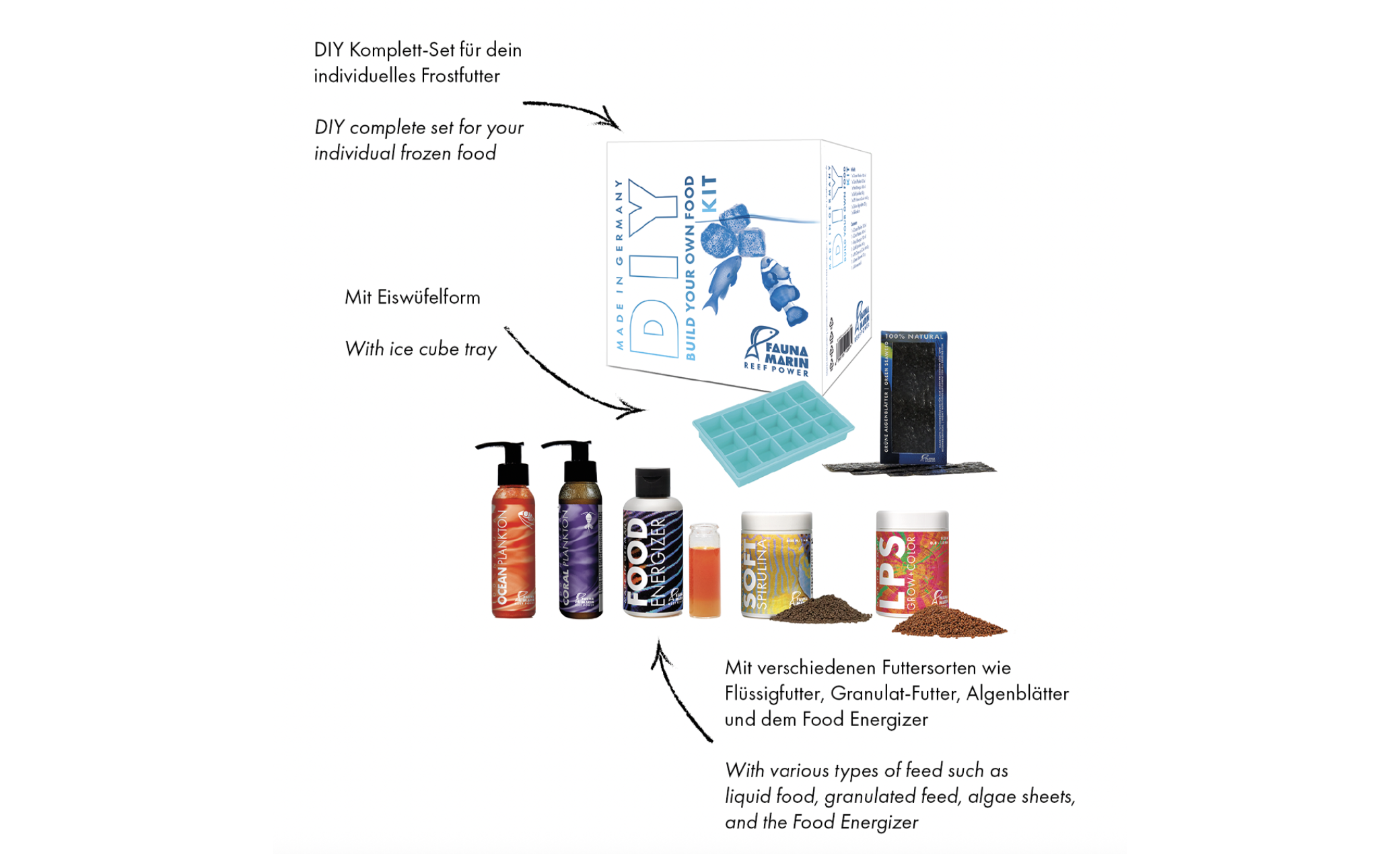Fauna Marin DIY Build your own Food Kit