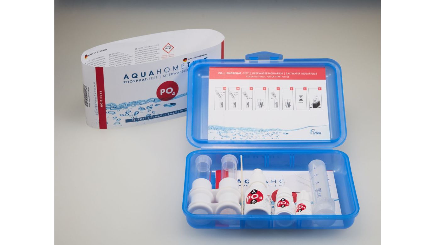 Fauna Marin AquaHomeTest PO4: Phosphat-Test für Meerwasseraquarien