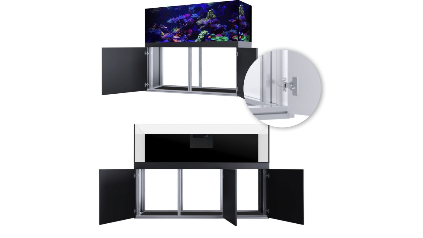 *NEU* Giesemann CHROMA 500 Marine 160x60x55cm CHROMA Dekor Holz - Jetblack matt