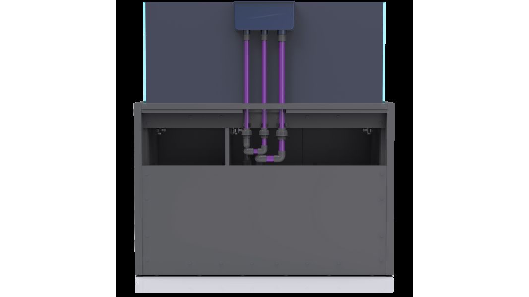 Nyos Opus G2 440 Pro-Line grey (125x55x55cm) 378 Liter