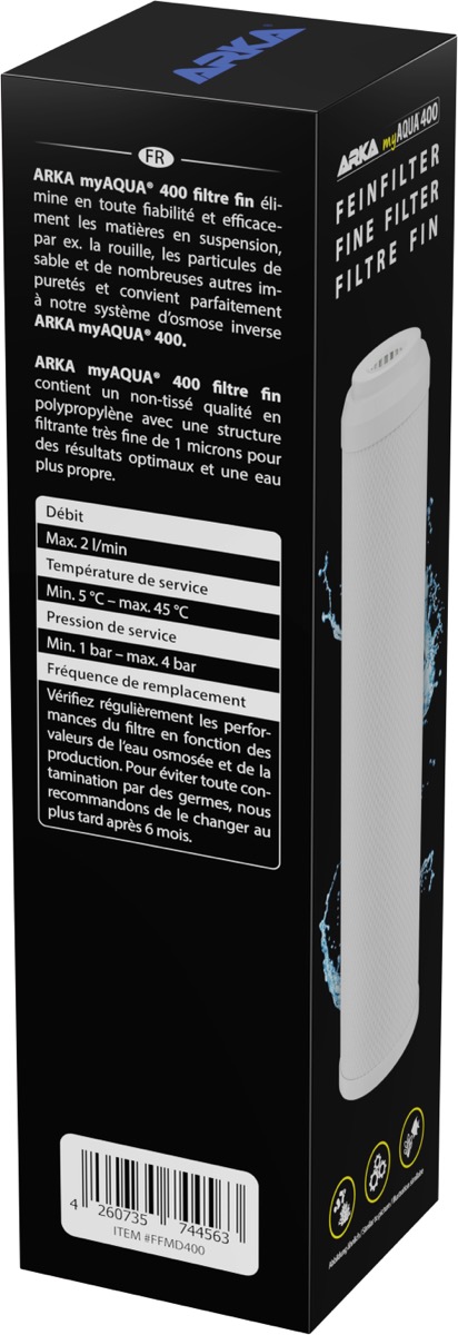 *NEU* ARKA myAqua 400 Feinfilter