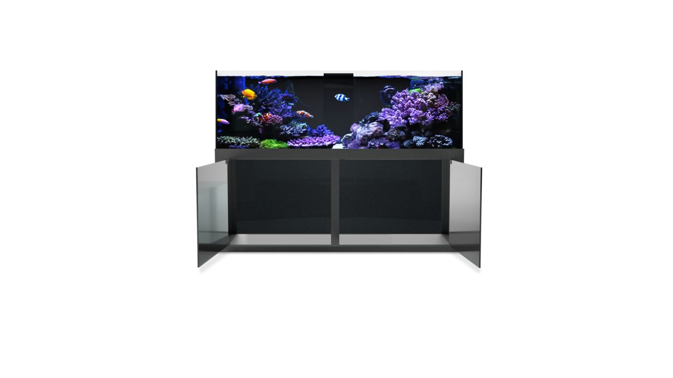 Giesemann LINEA 85/160 Aquarium complete 160x60x55cm BLACKLINE|3x TESZLA evo marine