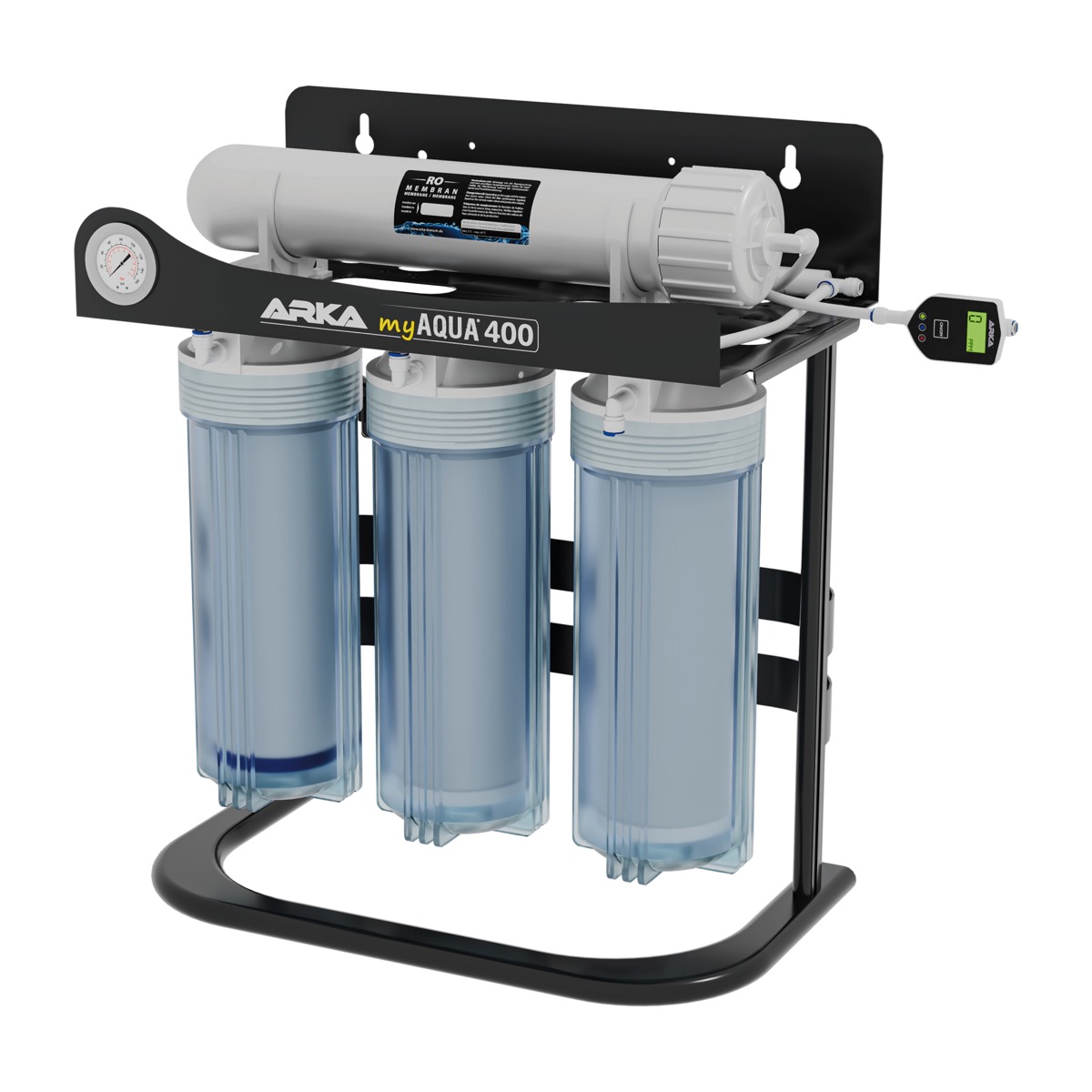 *NEU* ARKA myAqua 400 Umkehrosmoseanlage mit Druckerhöhung (400L/Tag) *NEU* ARKA myAqua 400 Umkehrosmoseanlage mit Druckerhöhung (400L/Tag)