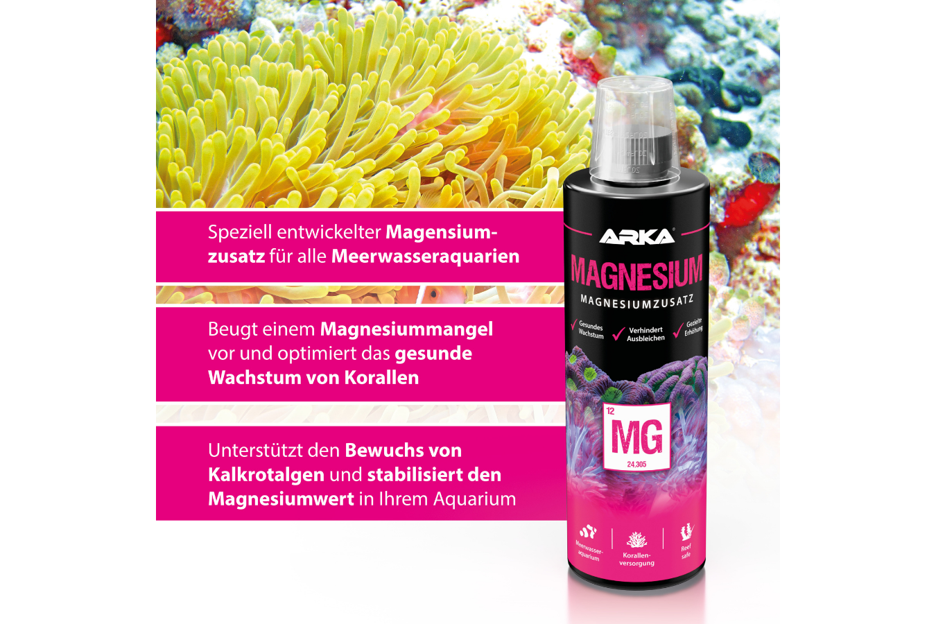 ARKA Magnesium Magnesiumzusatz 473 ml