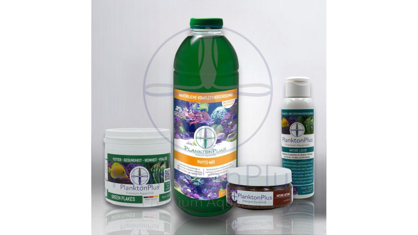 PlanktonPlus Phyto-Plankton & Futter Kennenlernpaket Nr. 1