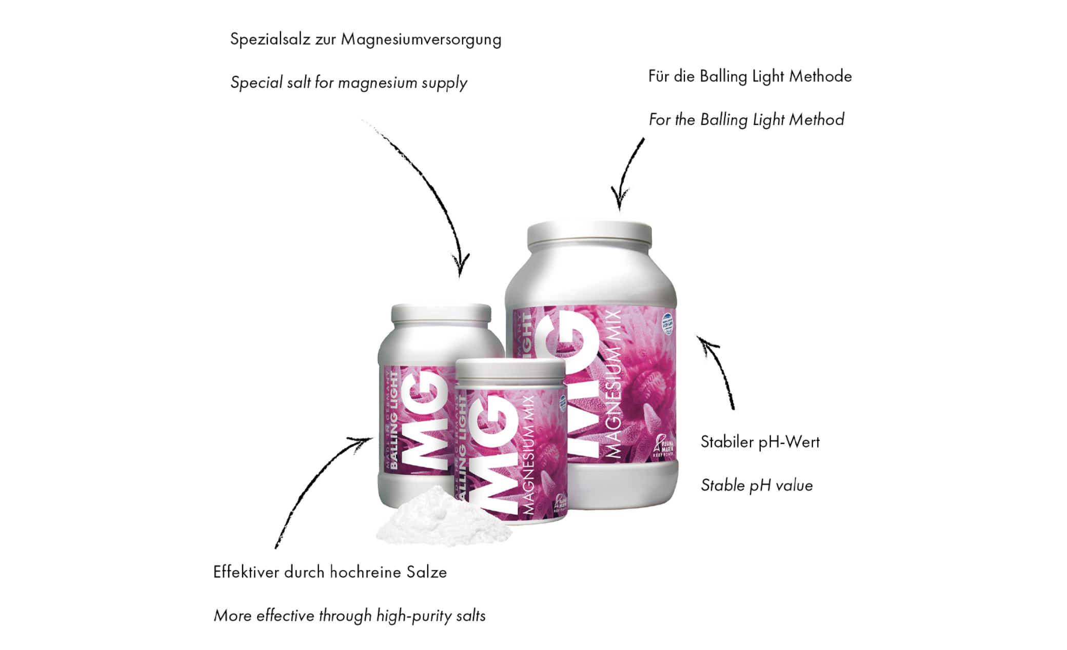 Fauna Marin Balling Light Magnesium-Mix Spezialsalz 4 kg