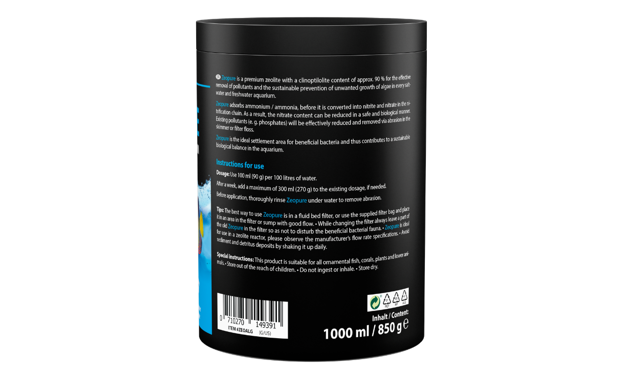 ARKA Zeopure Zeolith 5-9mm 850 g