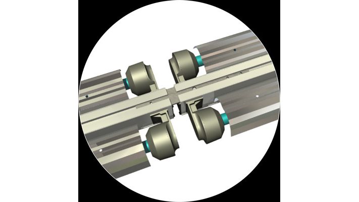 Giesemann RAZOR 2x 24 W T5 inkl. Reflektoren 60 cm