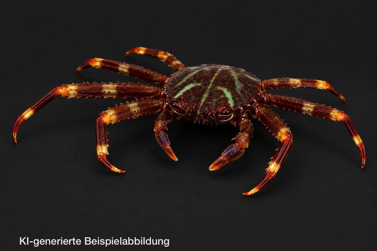 Percnon gibbesi - Felsenkrabbe Algenfressende Krabbe