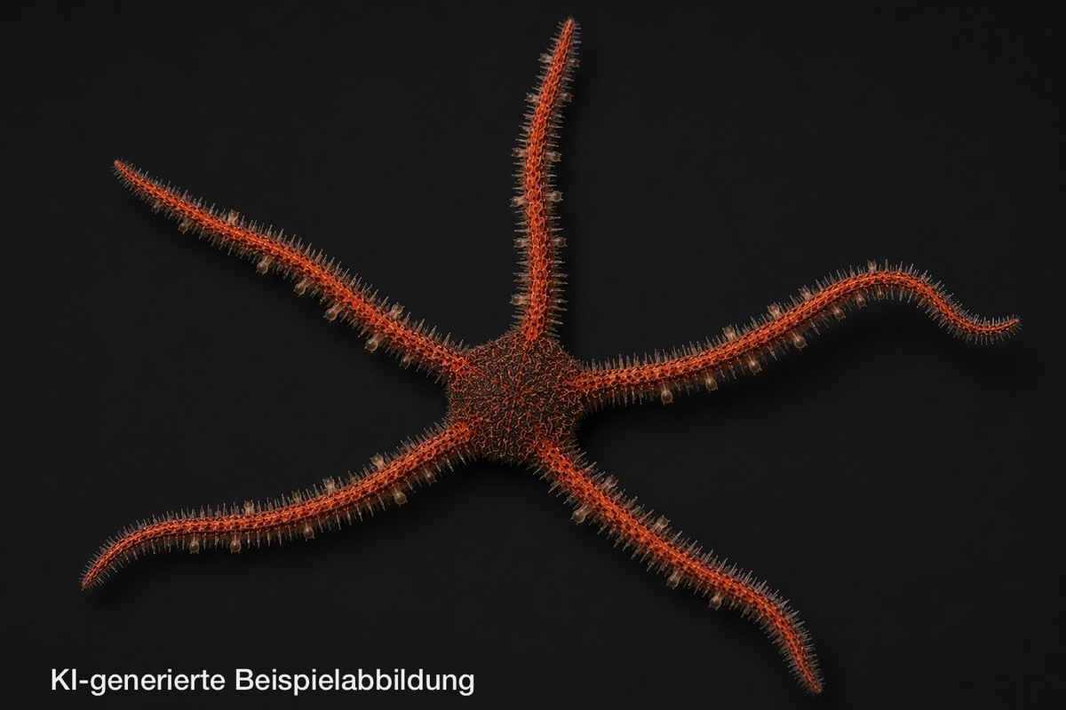Ophiomastix annulosa - Roter Noppenschlangenstern