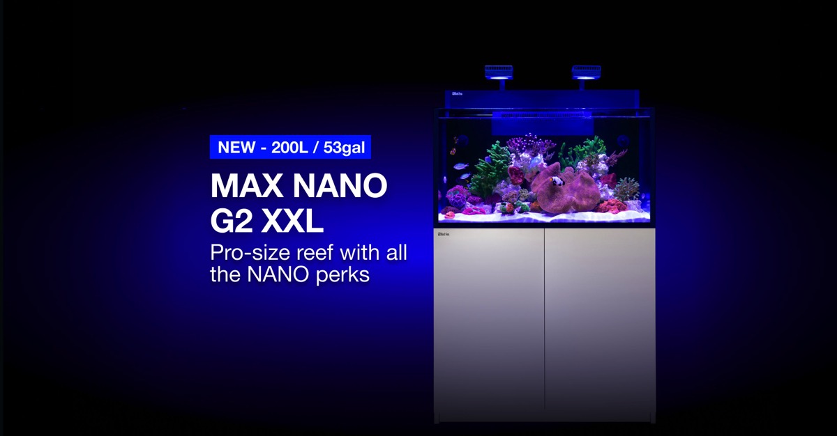*NEU* Red Sea MAX NANO G2 XXL inkl. weißer Unterschrank (R40091G2-EUR)
