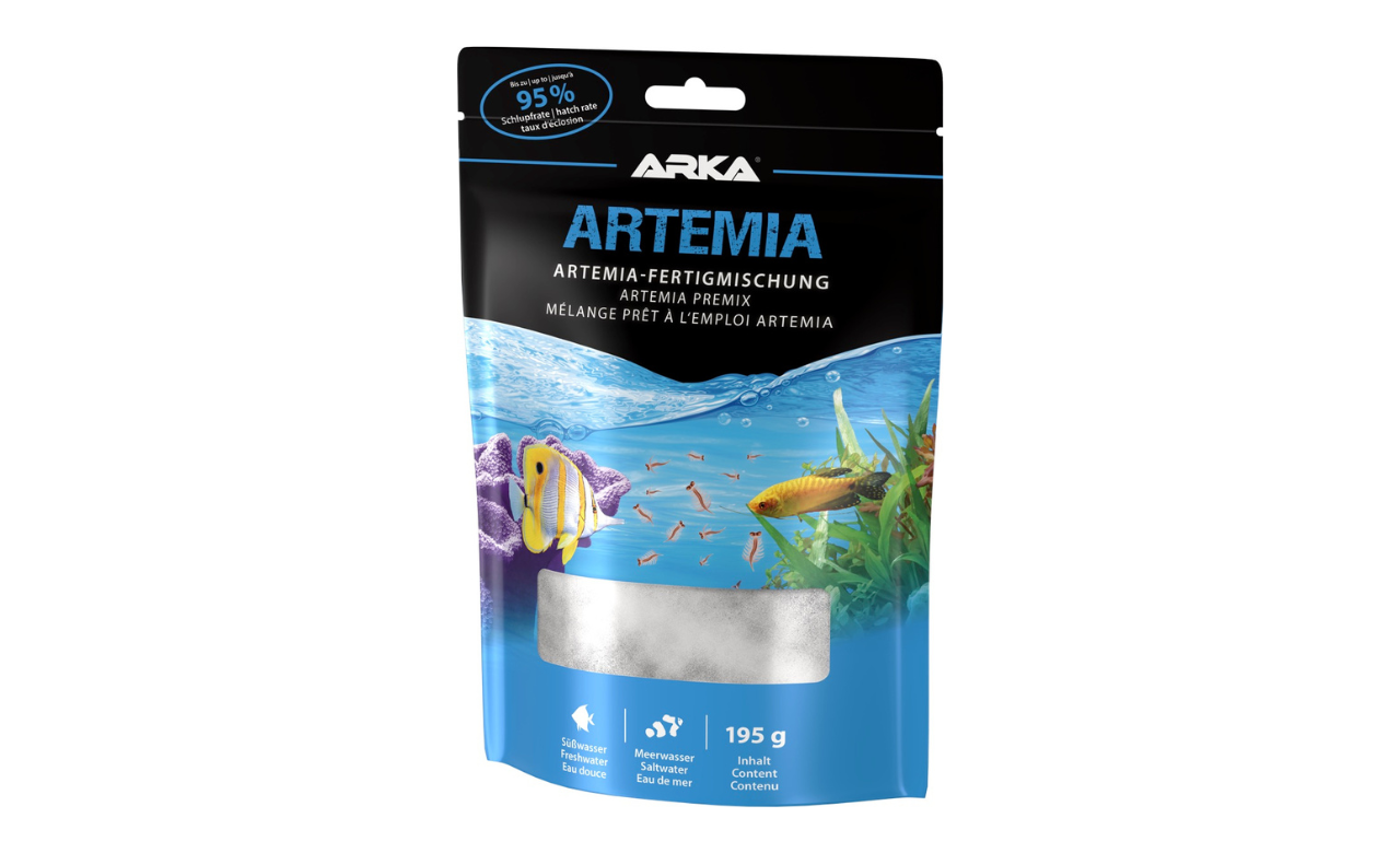 ARKA Artemia Fertigmischung aus Artemia-Eiern & Salz 195 g