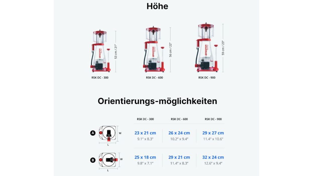 Red Sea Reefer Skimmer Abschäumer 900 mit DC Pump (Controller exklusiv) (R50510EUR)