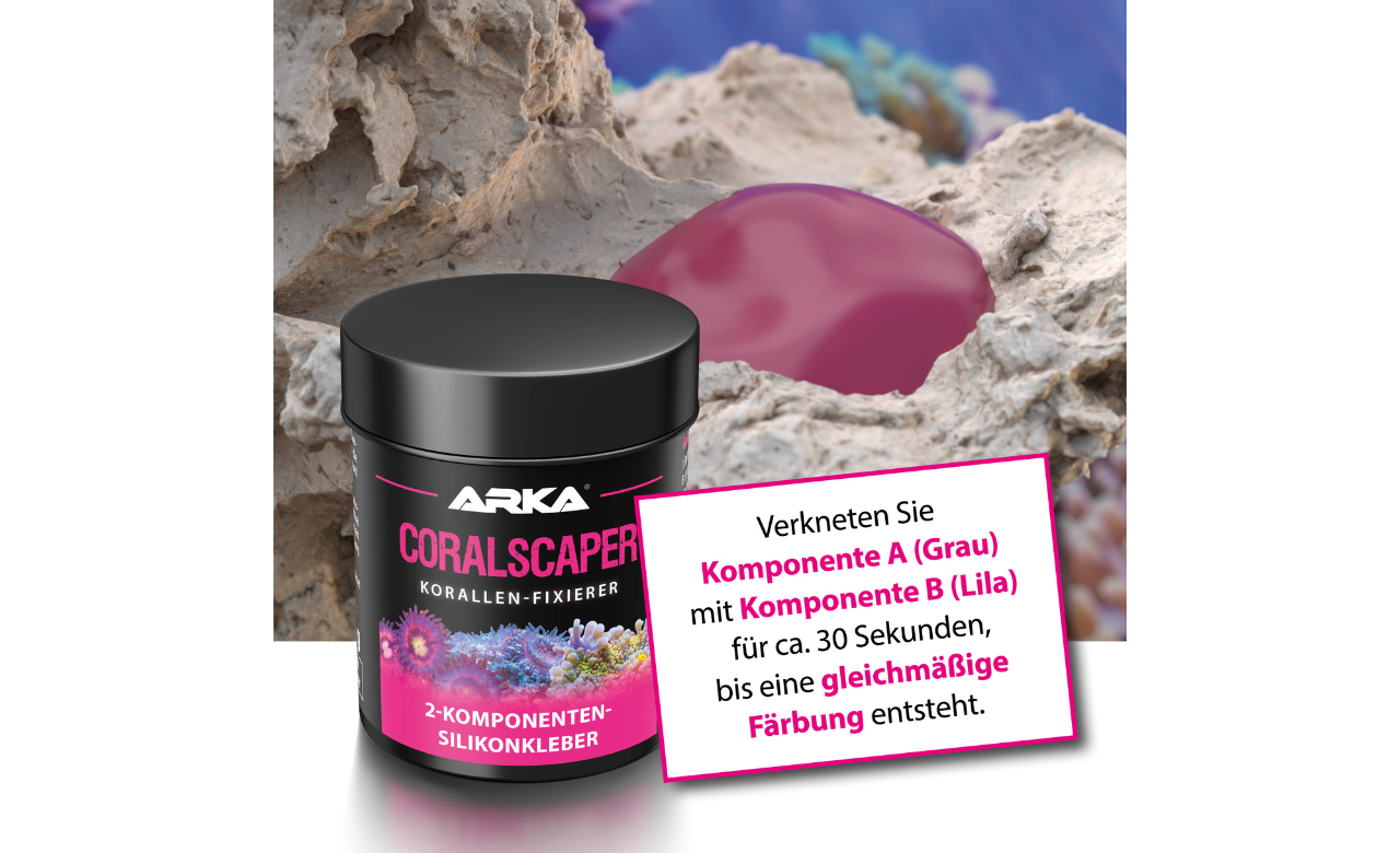 ARKA Coralscaper 2K-Silikon-Korallenfixierer 120 g