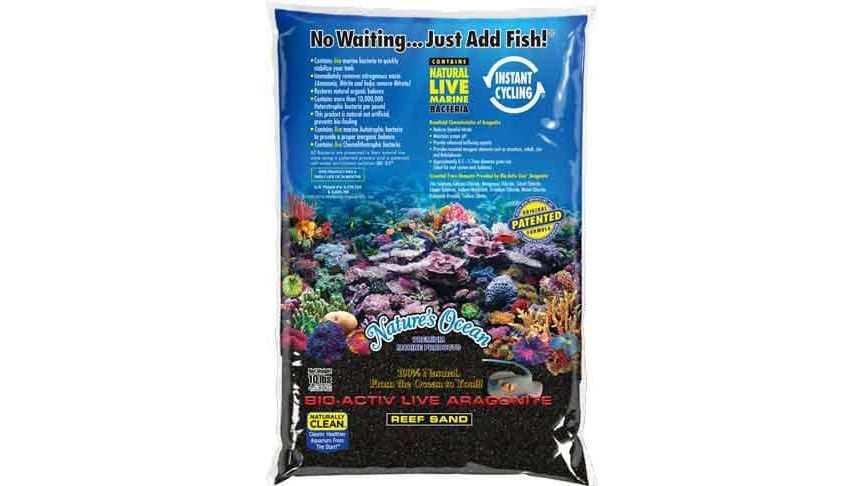 Nature's Ocean Black Beach Live Sand (0,5-1,5 mm) 4,54 kg