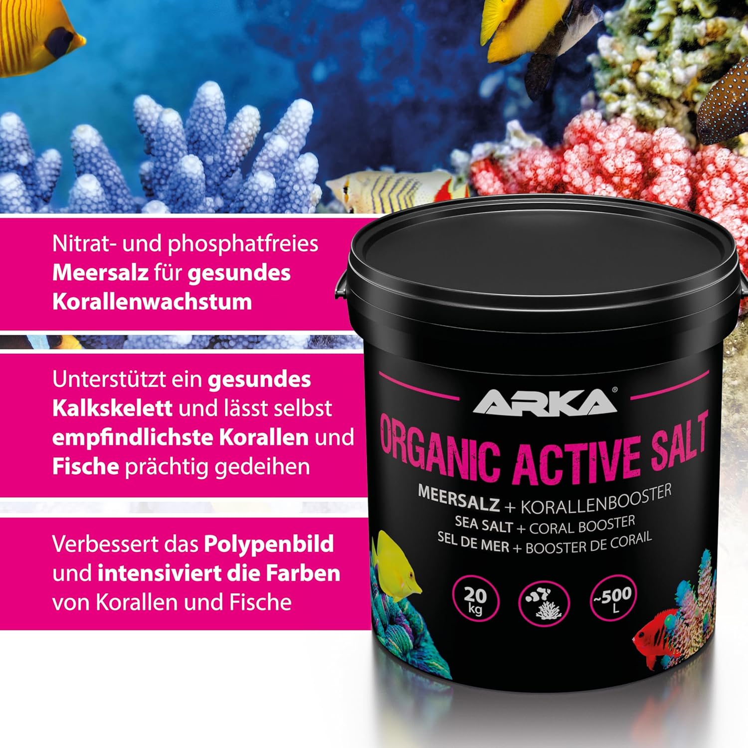 ARKA Organic Active Salt 20kg ARKA Organic Active Salt 20kg