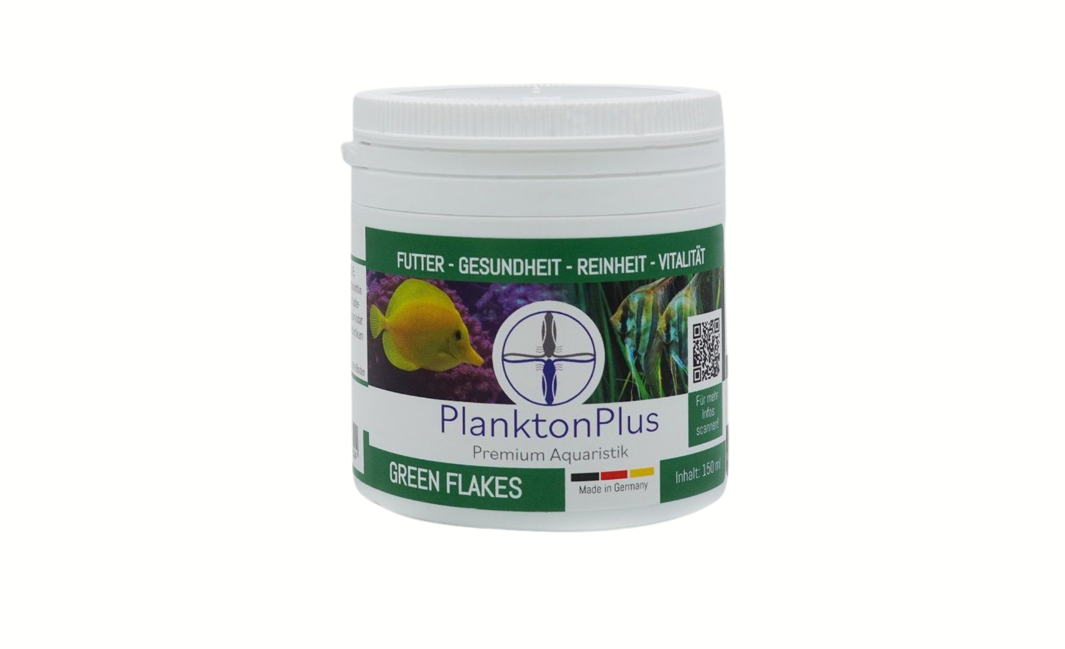 PlanktonPlus Green Flakes Flockenfutter 150ml