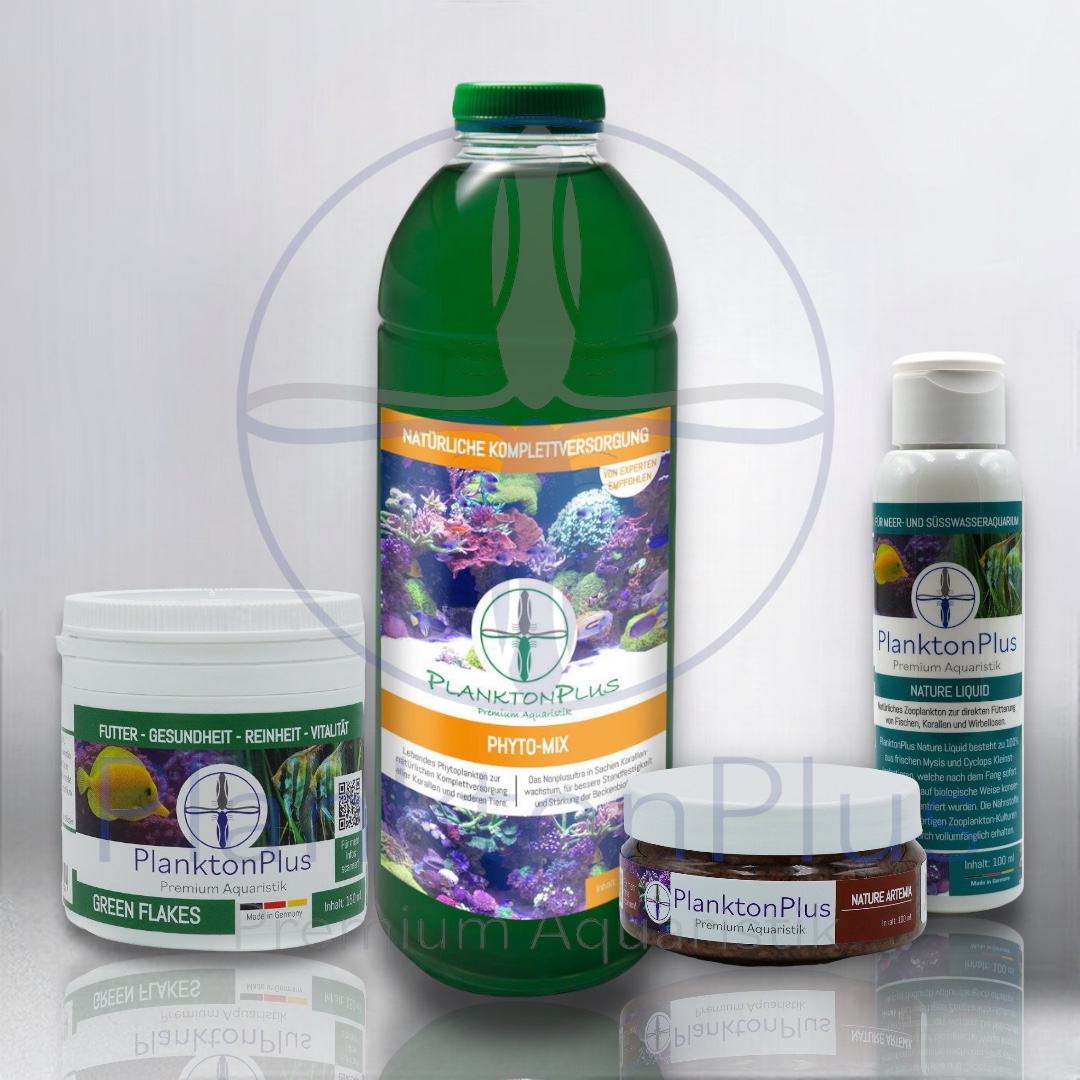 PlanktonPlus Phyto-Plankton & Futter Kennenlernpaket Nr. 1