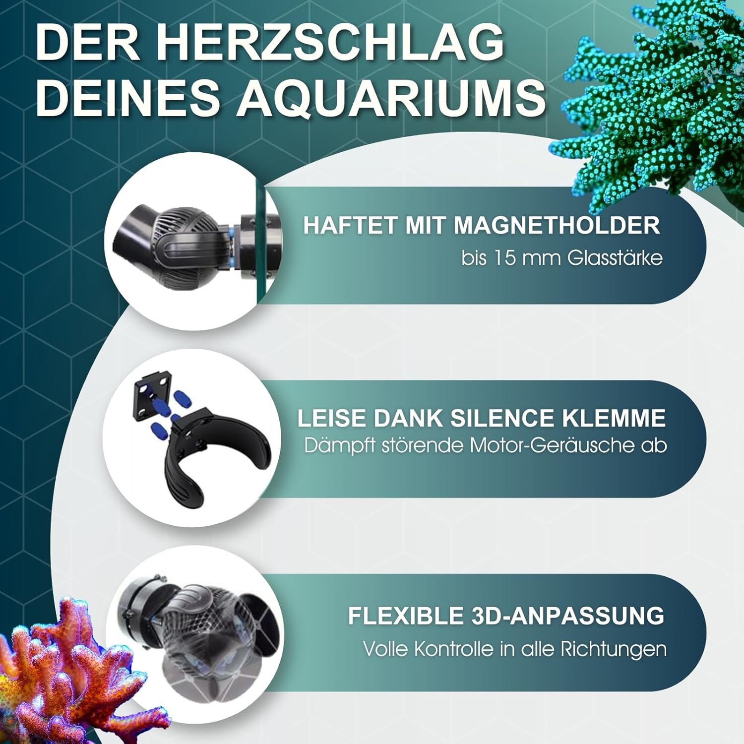 Tunze Turbelle Stream 6125 Strömungspumpe (max. 12.000 l/h) (6125.000)