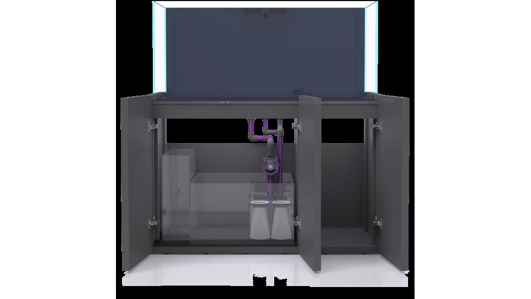 Nyos Opus G2 440 Pro-Line grey (125x55x55cm) 378 Liter