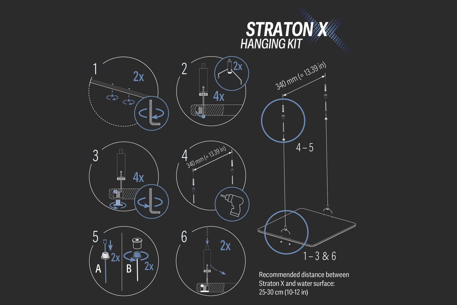 *NEU* ATI Straton X Hanging Kit Seilaufhängung