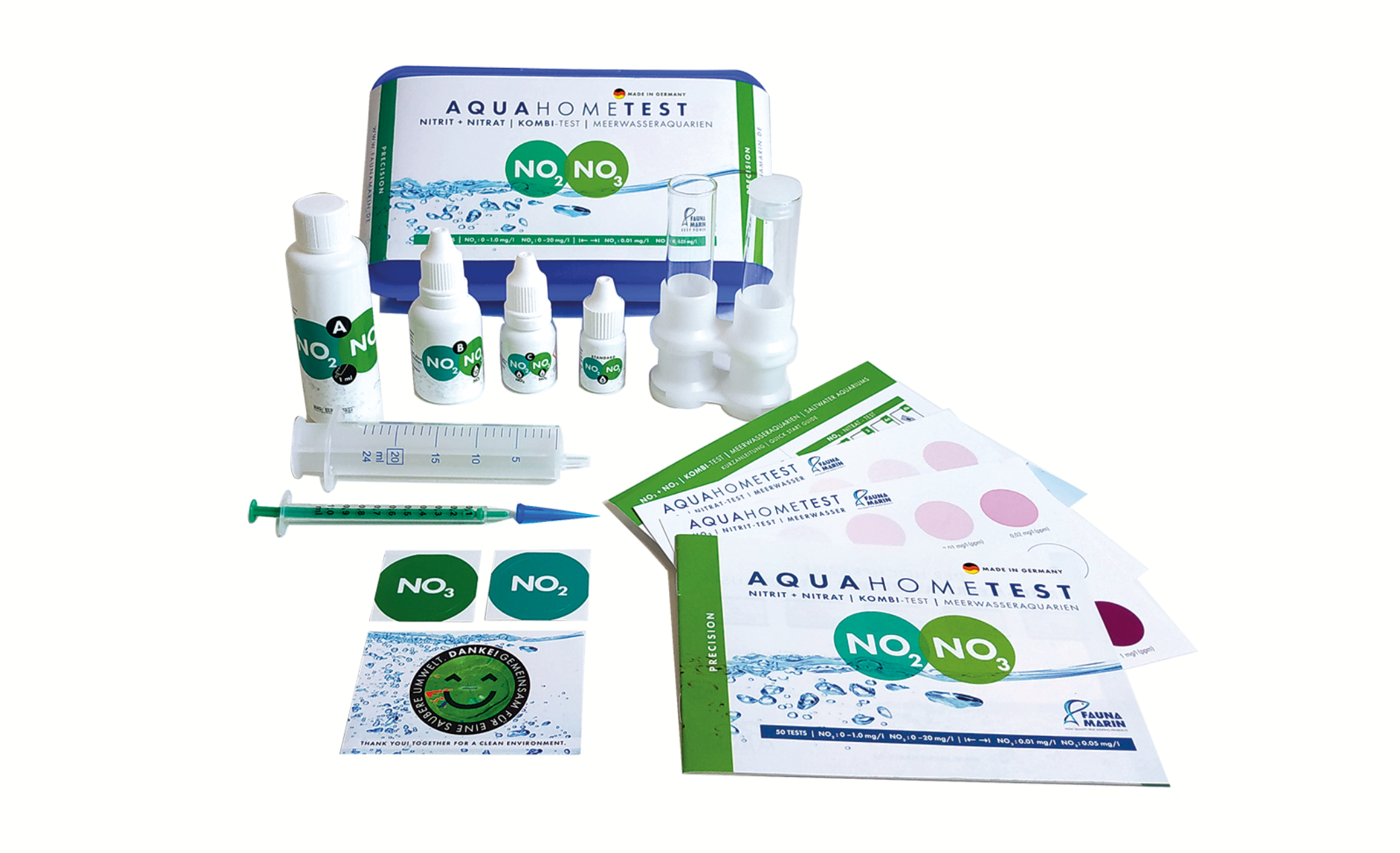 Fauna Marin AquaHomeTest NO2+NO3 MHD 01/2026