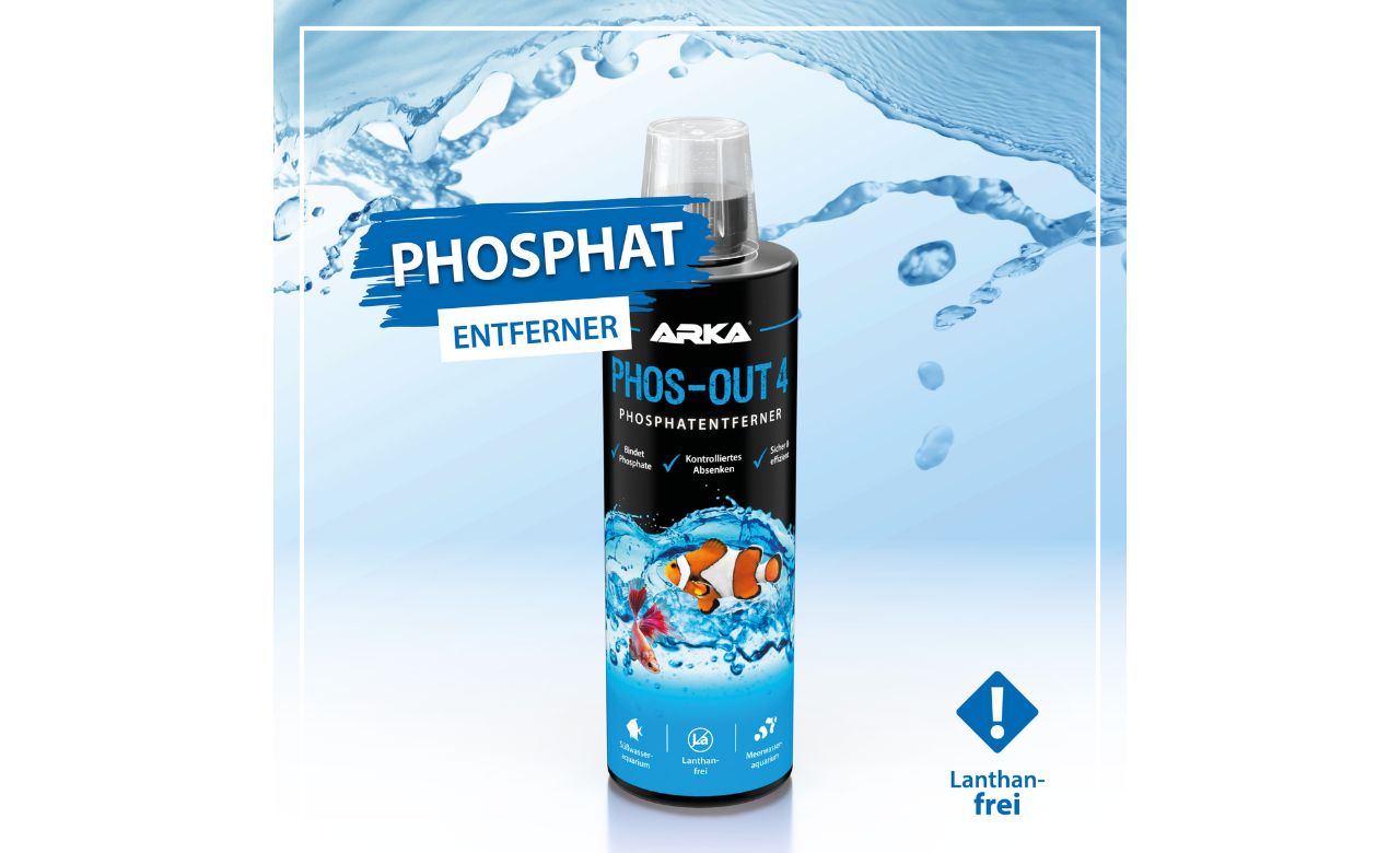 ARKA Phos-Out 4 flüssiger Phosphatentferner 473 ml